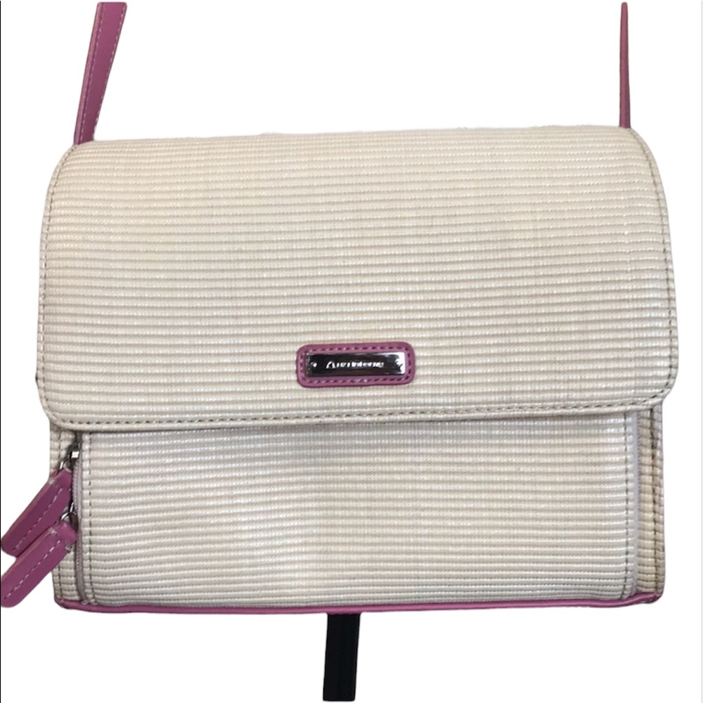 Vintage | Liz Claborne  | Woven Multiple Compartment Crossbody Purse